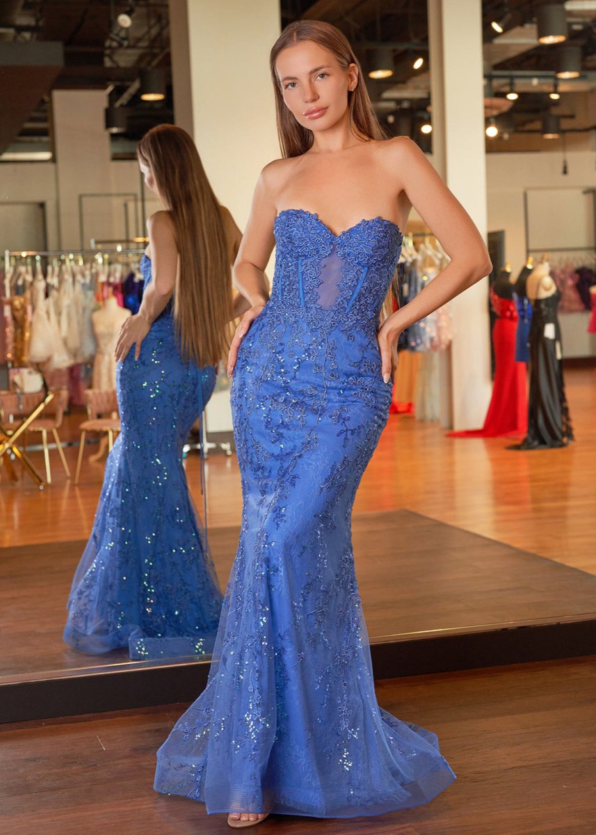 Chic Nova Mermaid Long Prom Dresses